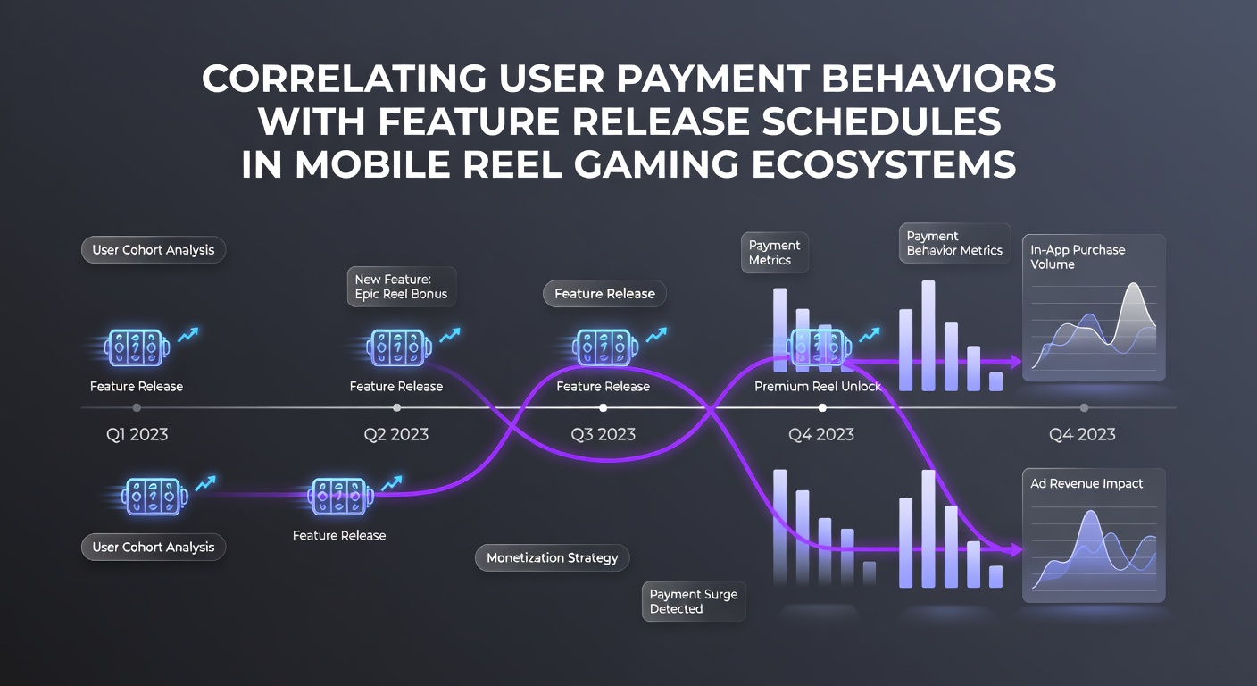 Mobile reel gaming interface showing payment options and upcoming feature updates on a smartphone screen