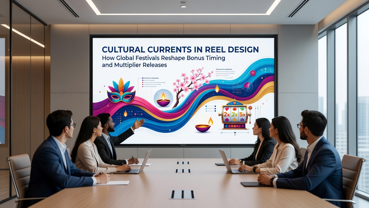 Digital interface showing multiplier triggers adjusted for international festival schedules