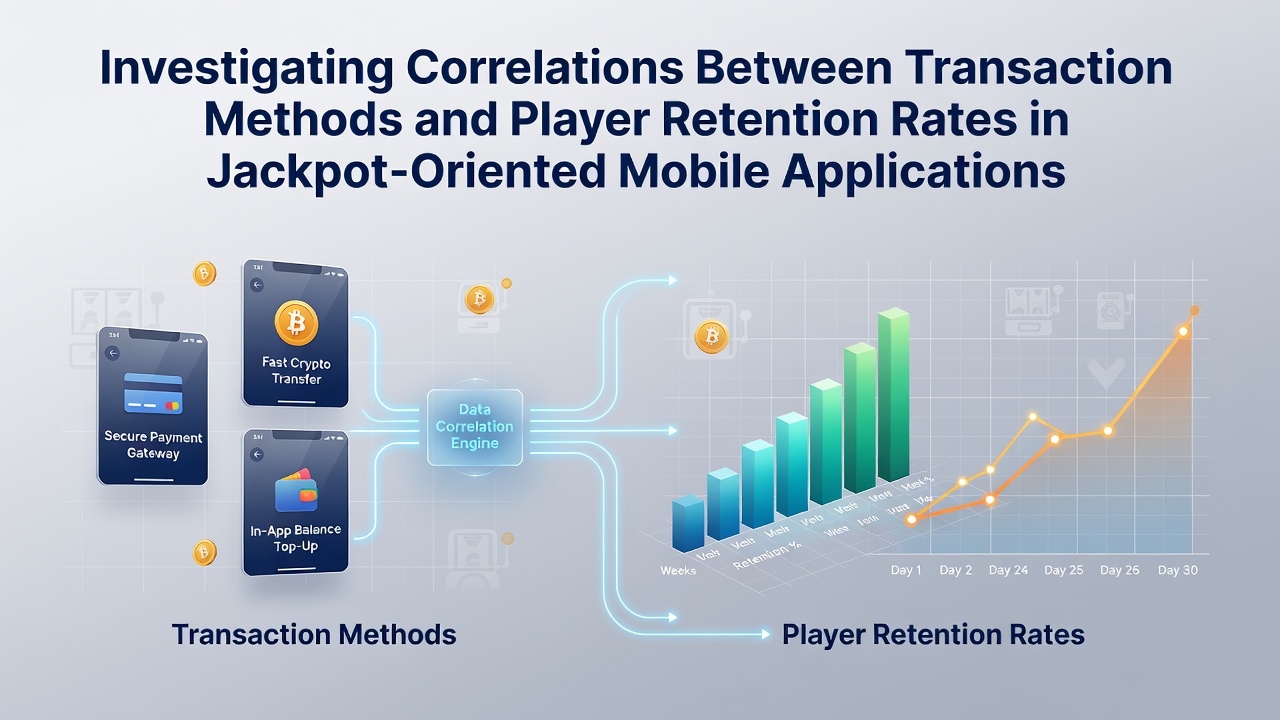 Mobile jackpot application interface showing various transaction options and player engagement metrics on a smartphone screen